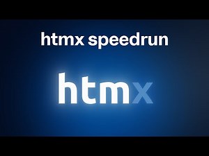 HTMX Speedrun