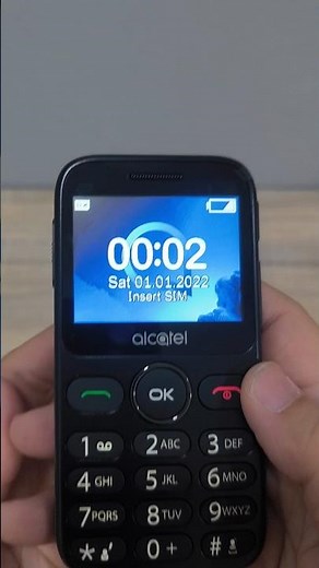 Alcatel 2020x keypad sound asmr #Alcatel #keypadmobile #asmr #2G #unboxing #shortvideo
