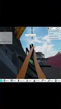 hybrid coaster with an insane cliff drop in tpt2 in