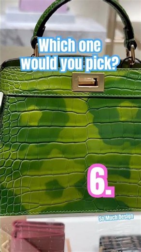 FENDI PEEKABOO ISEEU - So many HOT bags, which one would you pick? | #luxury #shorts #designerbags