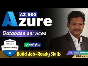 Learn Azure Database Services | Build Job-Ready Cloud Skills | Tamil