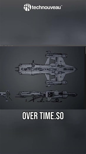 Designer's Secret: Customizing Sci-Fi Ships, Winglets Included! #shorts