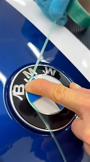 Watch How This BMW Emblem Wrap Transforms the Car! 🔥