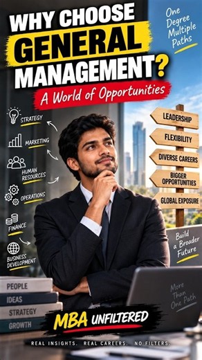 General Management #mba : Why Choose It? Career Options Explained