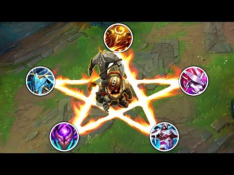 Nautilus is the Final Boss of League of Legends (Ultra 1v9 Build)