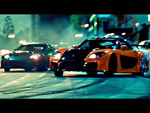 The Fast and the Furious: Tokyo Drift (2006) - DK Vs Han/Downtown Tokyo Chase | 4K UHD