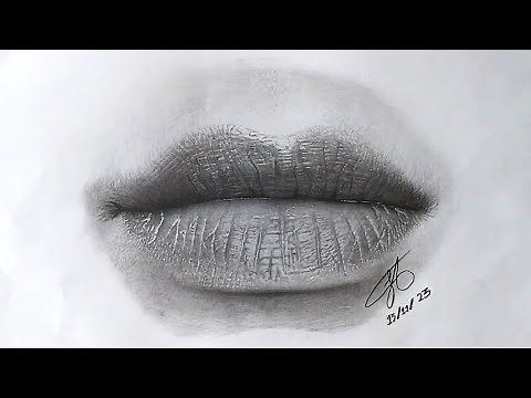 Como DESENHAR BOCA realista – Tutorial passo a passo para INICIANTES