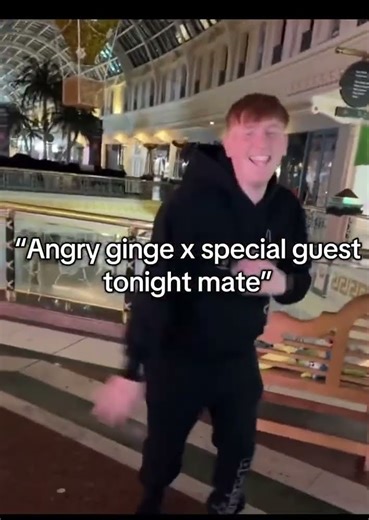 Who will be Angry Ginges special guest tonight? 💥