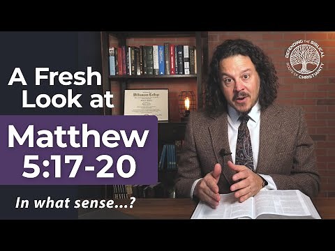 Matthew 5:17-20 explanation - How did Jesus not abolish but fulfill the law?