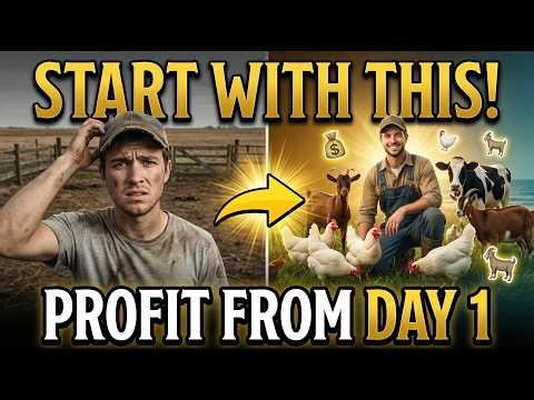 Beginner’s Guide to Livestock Farming: Start Small & Turn Animals Into Profit FAST! 🐄🐓💰