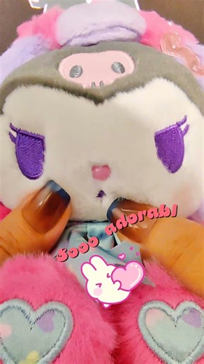Cute Sanrio Kuromi Spring Bunny Plush