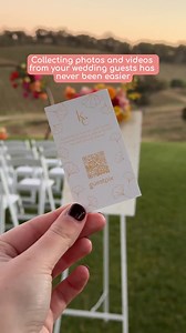 The perfect last-minute wedding add-on! Set up your QR code in minutes, add to your signage and let your guests start uploading photos and videos instantly. 📸 Full quality photos & videos instantly 🔗 Easy QR code & link - scan or click 💌 Video & written guestbook 🎞️ Fun slideshow to relive the magic Create your gallery today and get FREE access to 180 fully customizable QR code templates! | Guestpix