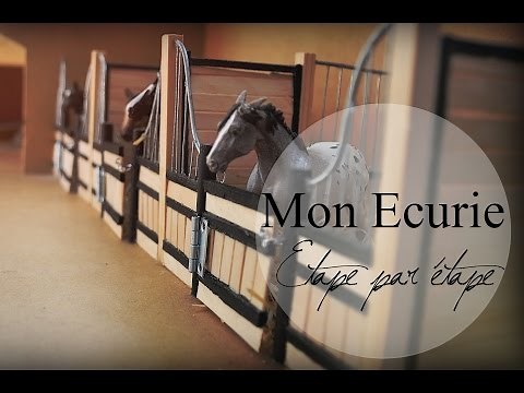 Mon écurie - étape par étape