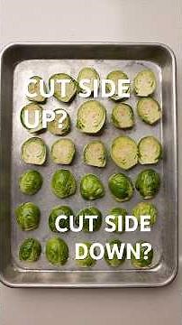 HOW TO MAKE CRISPY ROASTED BRUSSEL SPROUTS