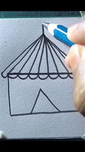 easy circus drawing