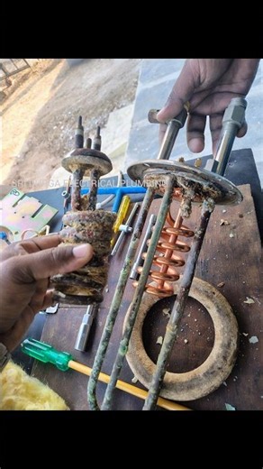 GEYSER heating element replacement done 👍