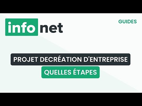 Comment monter un projet de création d'entreprise ? (définition, aide, lexique, tuto, explication)