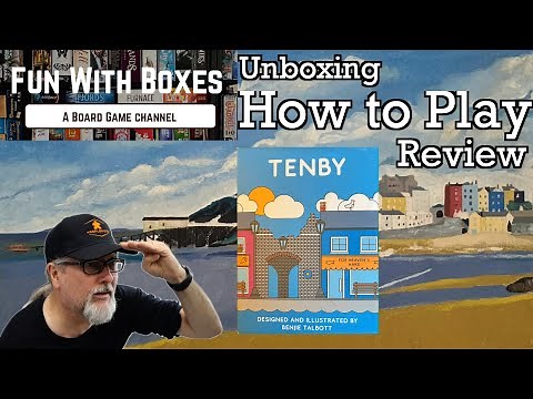 Tenby | Board Game | Unboxing, How to Play and Review | Cosy Cub Games | Benjie Talbott