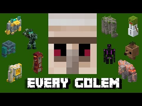 Every Minecraft Golem Ever