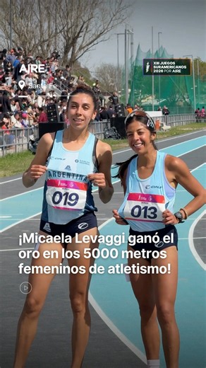 MICA LEVAGGI ganó el ORO en los 5000 metros en ATLETISMO 🇦🇷🏅