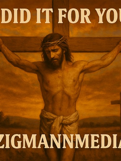 He wore the chains so we could break ours. This is more than a song — it’s a call to freedom. “I Did It For You” by ZigmannMedia. #ChristianMusic #JesusDiedForYou #FaithOverFear #GospelRevival #zigmannmedia