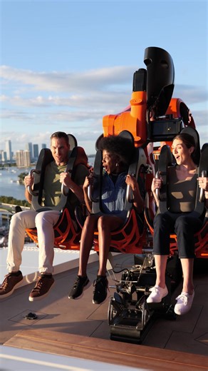 An "anything but ordinary" type of day at sea. Discover Robotron, the innovative thrill ride with gameplay only on MSC Seascape! To book on MSC Seascape call your travel agent today! | MSC Cruises