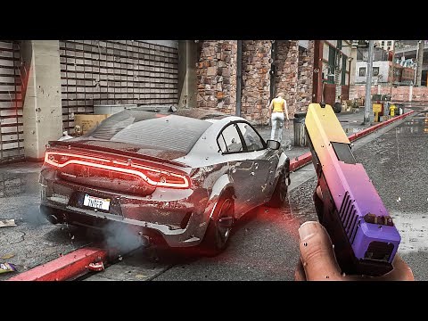 GTA 5 - 8k Resolution Rain Realistic Enhancement - 2022 Ray Tracing RTX 3090 Graphics Mod!