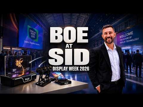 BOE at SID Display Week 2026