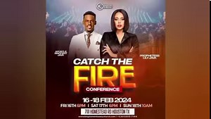 5.8K views · 592 reactions |  "Ready to ignite your faith? Join us at the 'Catch the Fire' Conference with Prophetess Lily Java & Apostle Innocent Java! ✨ #FaithIgnited #CatchTheFireHouston" – February 16-18, 2024 ️ Link below: https://www.lilyjava.org/event-details/catch-the-fire-conference/form | Passion Java | Facebook