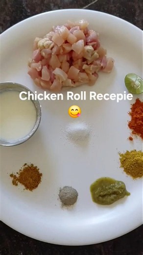 Easy Chicken roll Recepie