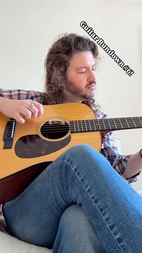 Guitar Rundown No. 6! At the recommendation of the great Frank Ford from Gryphon Stringed Instruments in Palo Alto, CA I bought this 2015 “reimagined” Martin D 18 as a birthday present to myself. It has a Sitka spruce top, mahogany back and sides, and Ebony fingerboard and bridge. I took the liberty of replacing the plastic with ebony bridge pins made by Collings. I haven’t played much bluegrass over the years, but I’ve gotten back into it since moving to Nashville. I hope this guitar is a lifer