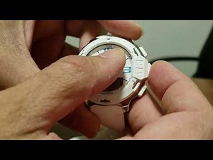Tissot T touch watch. How to set time, features.