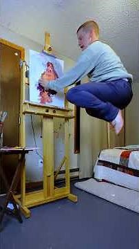 Painting The Mona Lisa In Mid Air