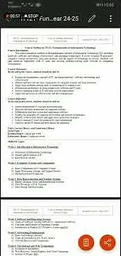 Course Outline for IT121- Fundamentals of Information Technology