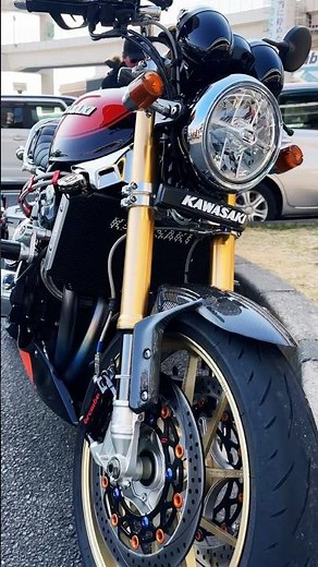 A Z900RS customization that combines the best of both the old and the new 🛠️ #z900rs #z900rscusto...