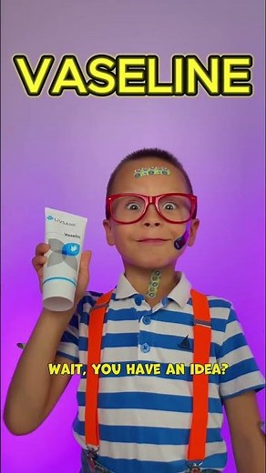 Remove Stickers Pain-Free! 😲✨ Vaseline Hack #shorts #kids