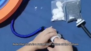 GOYOJO 5 Hours Scuba Diving Ventilator System with Mask Mount, Equipment Toys Floating Air Pump/Tank 10M Telescopic Pipe & Breathing Regulator 57 Liters/min for Underwater Snorkeling