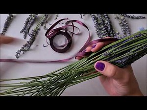 Lavender Spindles | time for lavender | What to do with lavender? Lavender crafts