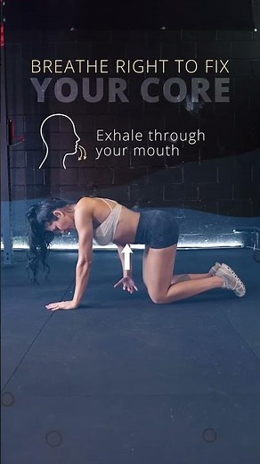 The Deep Core Breathing Trick Every Postpartum Mom Needs 💨✨|| #postpartum #core #coreworkout #mom