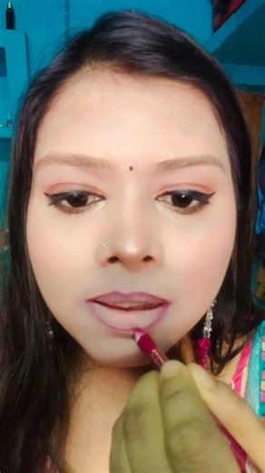 lipsttick application tutorial/ lip combo/ #makeup #komalmakeover# glam by komal