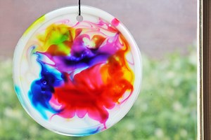 DIY Suncatcher: How to Make Cosmic Suncatchers