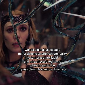 her chaos magic was affecting reality the whole movie and we didn’t even notice it #wandamaximoff #scarletwitch #doctorstrangeinthemultiverseofmadness #dsmom #mcu