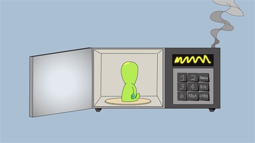 Alien Micro Ondas
