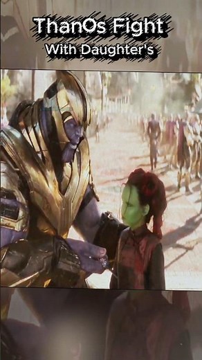 Thanos vs Gamora | Emotional Fight Scene | Infinity War Shorts