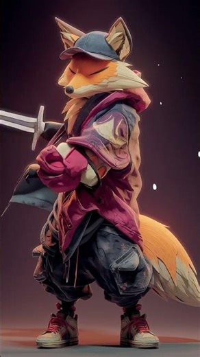 The Legendary Fox Samurai ⚔️✨