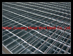 [Hot Item] Hot DIP Galvanized Mild Steel Grating Steel Material Galvanized Steel Grating Iron Grating
