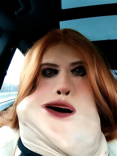 Alert! Amazing unmasking in public parking zone #unmasking #public #wickyrubber #doll