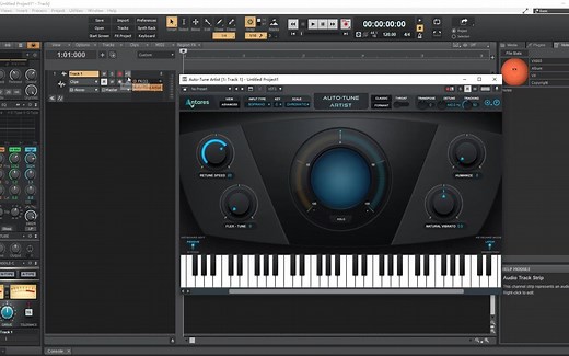 全网搜不到Cakewalk里咋用autotune作输出，我家狗子要唱歌等不及了！