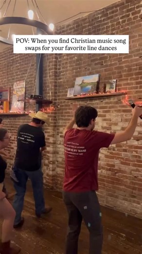 Catholic Dance Crew on Instagram: "Here’s a fun song swap from our Christian Dance Night! The dance is called “Shake It” which is normally danced to “Fireball.” We danced it to “God’s Not Dead” by the Newsboys. It’s #101 on the spreadsheet linked in our bio. More song swaps to come:)) #linedance #christian #ccm #🤠"