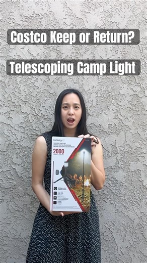 Infinity X1 Telescoping Camp Light - COSTCO Keep or Return? #costco #costcobuys #costcofinds #camp